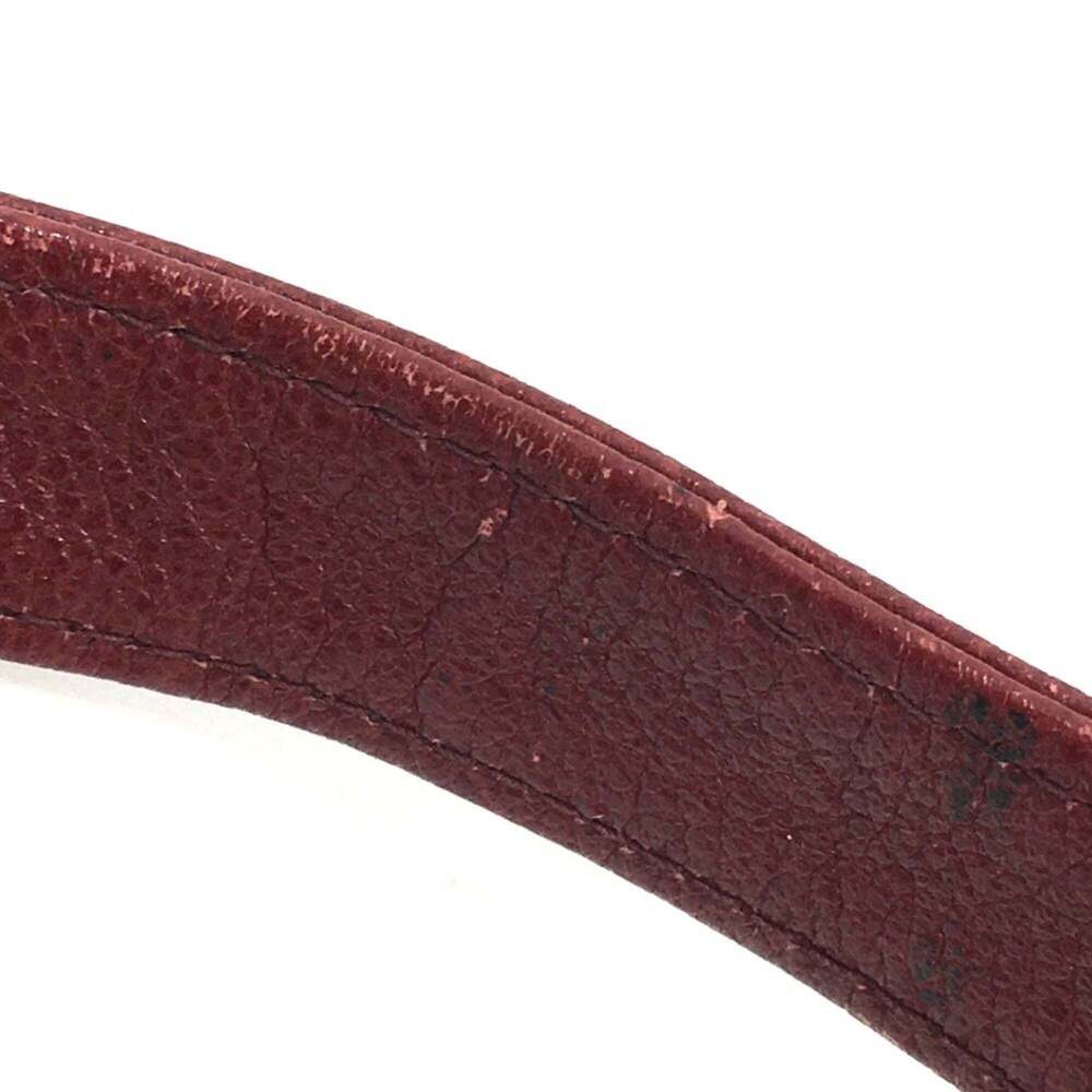 CHRISTIAN DIOR Vintage Red Leather Shoulder Bag - Picture 13 of 13